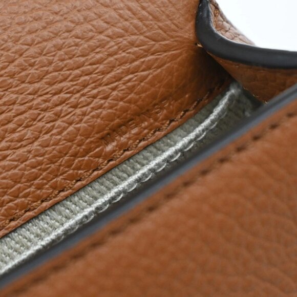 CHLOE Logo Mini Marcie Crossbody Shoulder Bag Leather Brown Spain 16RF819 - Picture 14 of 16
